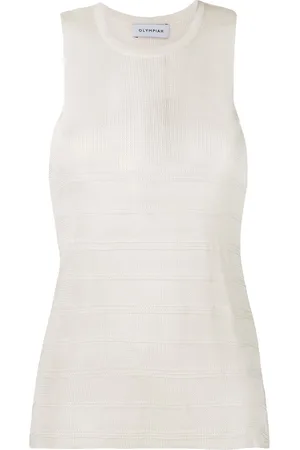 Olympiah Oseille tanktop i strik