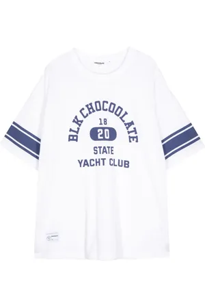 Chocoolate Yacht Club T-shirt med rund hals