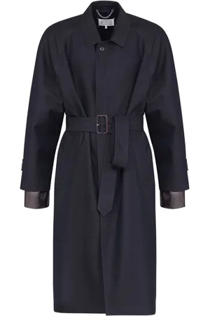 Maison Margiela Iriserende trenchcoat med bælte