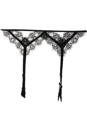 Kiki de Montparnasse Garter-bælte med blondedetalje