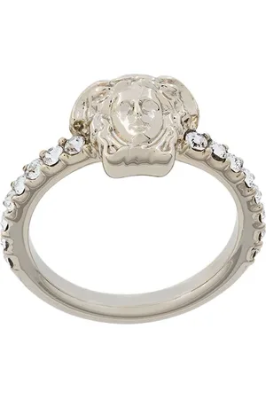 VERSACE La Medusa ring med krystaludsmykning