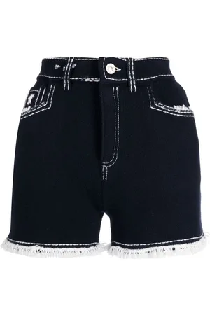 Barrie Shorts med frynsedetalje i siden