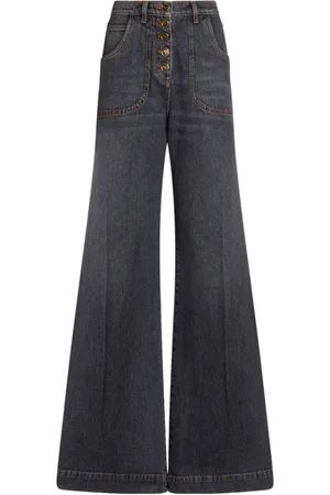 Etro Jeans med brede ben og svaj