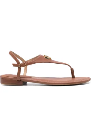Ralph Lauren Ellington lædersandaler