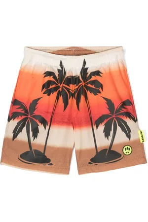 BARROW Shorts med palmetryk