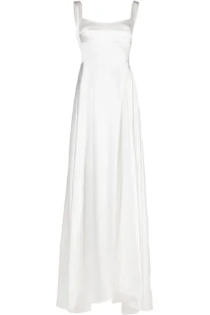 Atu Body Couture Kjole i satin med V-ryg