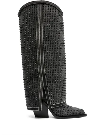 LE SILLA 100mm Andy pumps med krystaludsmykning