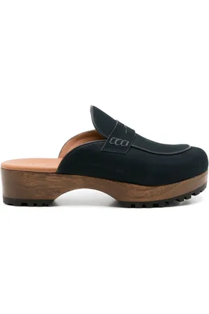 Sarah Chofakian Sarah træsko i nubuck-læder