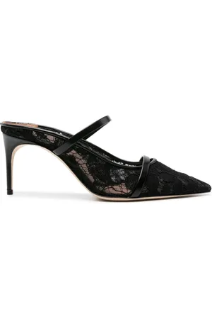 MALONE SOULIERS 70mm Maureen mules med blonde