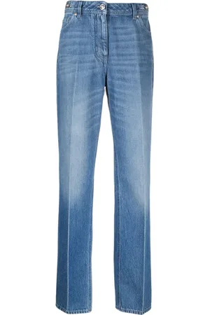 VERSACE Jeans med lige ben og Medusa-tryk