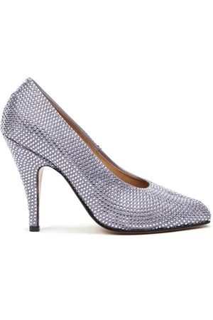 Maison Margiela Tabi 110mm pumps med rhinstenudsmykning