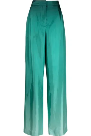 Oscar de la Renta Palazzo-bukser med ombré-effekt
