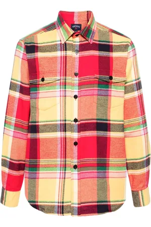 Noah NYC Skotskternet Heavyweight skjorte i flannel