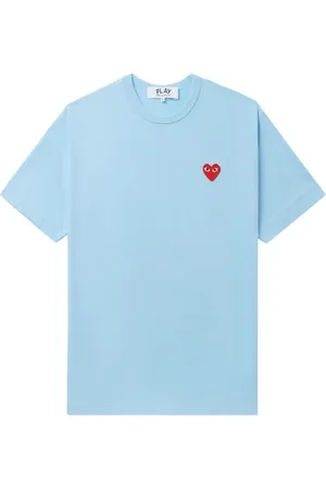 Comme des Garçons T-shirt med logoapplikation