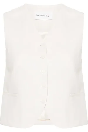 The Frankie Shop Chelsea vest med V-hals