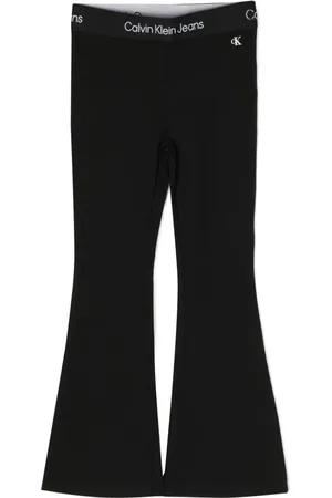 Calvin Klein Joggingbukser med logolinning og svaj