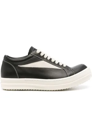 Rick Owens Sneakers i læder med snøre