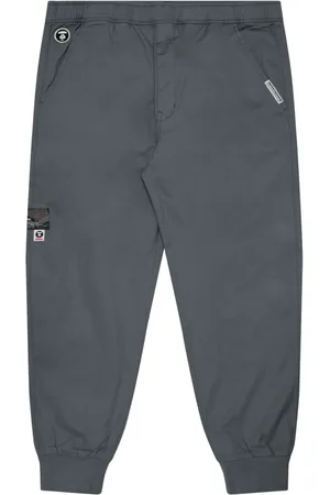 A Bathing Ape Joggingbukser med logoapplikation