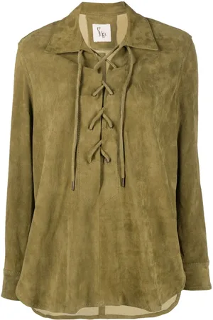 Paula Bluse med spread-krave