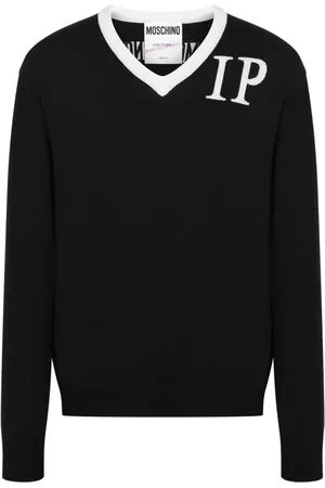 Moschino Uldtrøje med V-hals