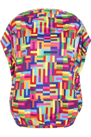Comme des Garçons T-shirt med geometrisk tryk