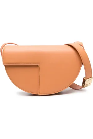 Patou Le crossbody-taske i læder