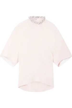 Stella McCartney Falabella bluse med kædeudsmykning
