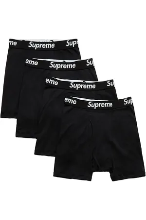 Supreme X Hanes Tagless boksershorts (sæt med fire)
