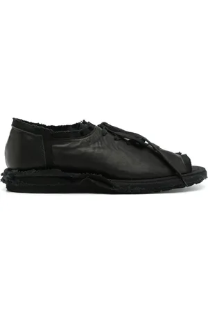 YOHJI YAMAMOTO Sandaler i læder med snøre