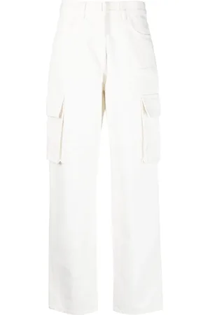 Givenchy Jeans med lige ben og slitageeffekt