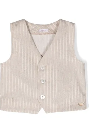 Le Bebé Enfant Stribet enkeltradet vest