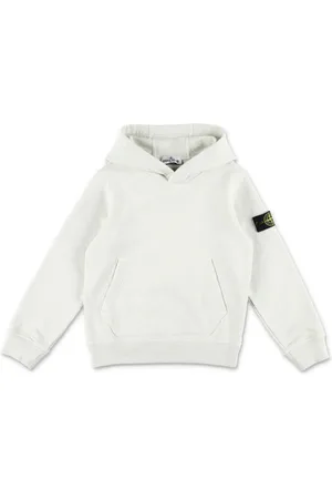 Stone Island Hættetrøje med kompasmærke og logo