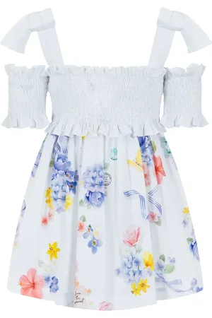 Lapin House Blomstret smock-kjole