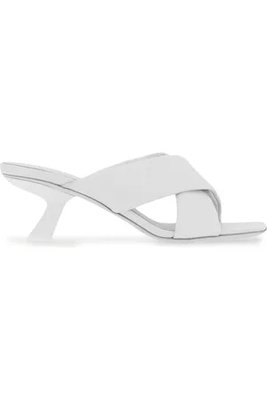 Salvatore Ferragamo 55mm mules med krydsende remme