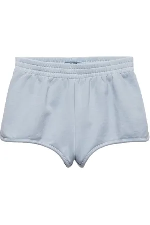 Prada Shorts i fleece med logomærke