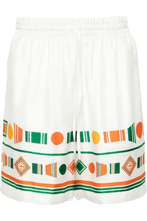 Casablanca Playful Eagle silkeshorts
