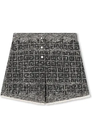 Givenchy Nederdel-shorts i tweed med 4G-broderi