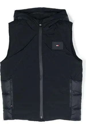 Tommy Hilfiger Vest med hætte og logomærke