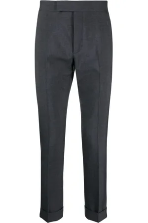 Thom Browne Skræddersyede skinny bukser med mellemhøj talje
