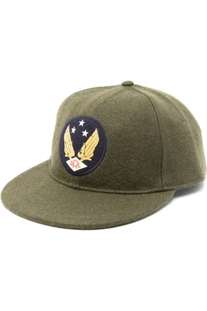 Ralph Lauren Baseballkasket med logomærke og børstet effekt