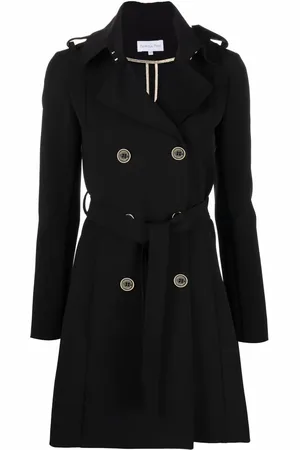 Patrizia Pepe Dobbeltradet trenchcoat