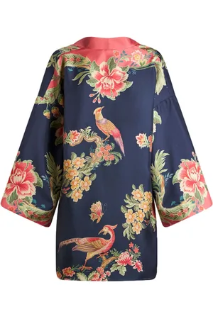 Etro Kjole i twill med blomstertryk