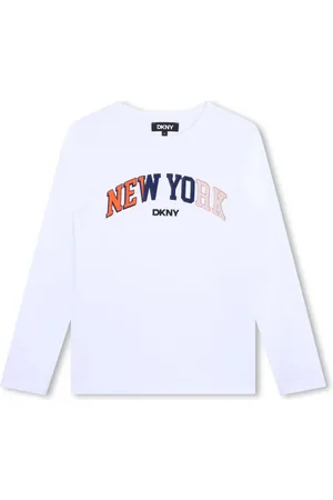 DKNY T-shirt med logotryk
