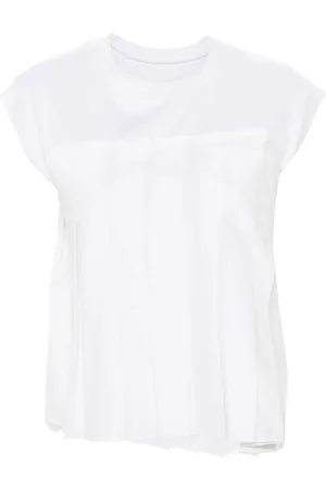 SACAI Plisseret T-shirt