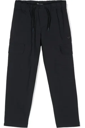 Emporio Armani Cargo-bukser i poplin