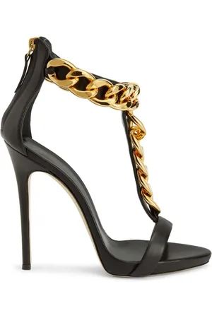 Giuseppe Zanotti Elsie sandaler med kæde og læder