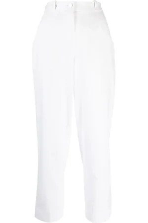 CHANEL Cropped bukser med lige ben fra 2000