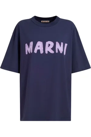 Marni T-shirt med logotryk