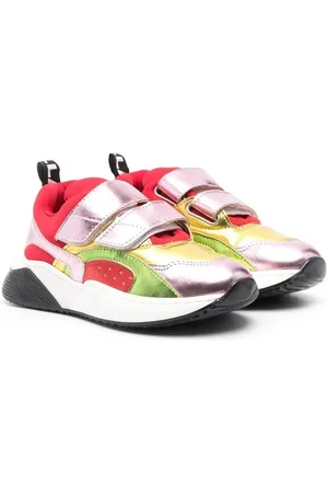 Stella McCartney Sneakers med burrelukning med flere paneler