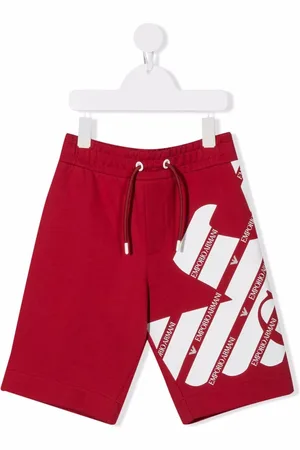 Emporio Armani Shorts med løbesnor og logotryk